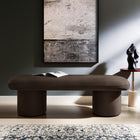 Modway - Orla Performance Velvet Banc - Marron chocolat-Sièges polyvalents