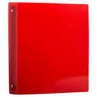 JAM PaperMD – Cartable à 3 anneaux Designders, 1 po, rouge, 4/paquet-Paquet de 4