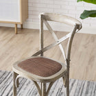 Modway - Gear Tabouret de comptoir - Gris-Capacité de poids : 330 lbs.