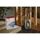 Miele - Sacs à poussière 3D GN - Paquet de 4-Sacs à poussière et filtres inclus dans un pack XL - La boîte contient huit (4) sacs pour aspirateur HyClean Air GN de Miele et un (1) filtre de Miele AirClean at un (1) filtre de protection moteur.