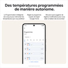 Google - Nest Learning Thermostat (4th gen) avec capteur de température Nest (2e génération) - Or Poli-La fonctionnalité Alimentation partagée sur le Nest Learning Thermostat (4ᵉ gén.) permet à ce dernier d'obtenir une alimentation suffisante à partir du câblage existant de votre thermostat. Il n'est donc pas nécessaire d'installer un fil C dans la plupart des maisons