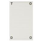 Gry Mattr - Bloc-notes de tâches à accomplir - 100 feuilles lignées-4.6" W x 7.6" H