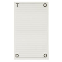 Gry Mattr - Bloc-notes de tâches à accomplir - 100 feuilles lignées-4.6" W x 7.6" H