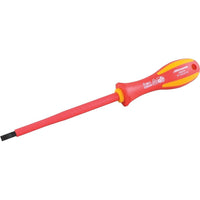 Dynamic Tools – Tournevis isolé plat, 5/32 po-Longueur de la lame (pouces) : 3,93 po