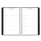 Blueline - Agenda Scolaire Quotidien/Mensuel D’Août À Juillet Couverture Souple - 8 po H x 5 po l - Noir - Anglais-Événements importants