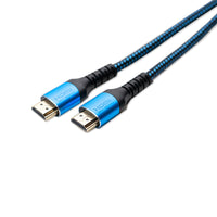 BlueDiamond - Câble HDMI 8K Ultra HD haut de gamme - 6 pieds paquet de 2, Bleu-Certifié par le Programme de Certification HDMI Ultra Haute Vitesse, garantissant une qualité et des performances optimales