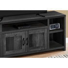 Monarch Specialties - 2743 Meuble Tv - 60 po L/Faux Bois Noir-3