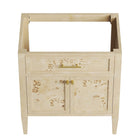 Modway - Elysian 30" Armoire de toilette de salle de bain (lavabo non inclus) - Bourgogne-7