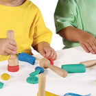 JOVI - Coffret école bébé pâte à modeler Plastilina - 20 barres/9 tampons-10