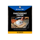 Razor - Papier sulfurisé - Paquet de 50-Parfait pour garnir les ustensiles de cuisine, écraser les hamburgers ou presser les paninis.
