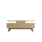 Manhattan Comfort - Meuble TV Yonkers 70,86 po style Mid-Century Modern - Blanc-Garantie limitée du fabricant de 30 jours