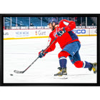 Alexander Ovechkin Washington Capitals Shooting sur toile - Toile encadree - 31" x 22"-Impression sur toile de qualité supérieure avec bordures enveloppées