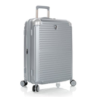Heys - Cruze Valise 26 pouces-Fabriquée à 100 % en polycarbonate léger avec une élégante texture métallique mate