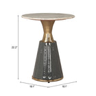 Zuo - Glasa Table d’appoint - Multicolore-6