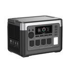 Oukitel - Centrale électrique P1000 1800 W/1024 Wh avec entrée solaire de 500 W-Taille plus petite - Seulement 12 kg, par rapport aux produits similaires.