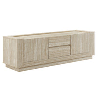 Modway - Hollis 59 po Travertin Meuble TV, Travertin-Meuble TV 59 pouces