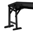 PawHut - Rampe pour animaux, marches de lit pour chien avec tapis antidérapant, 74 po x 16 po x 25 po - noir-Matériau : Bois de pin, Polyester 