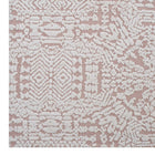 Modway - Javiera Marocain contemporain Tapis de 5 pi l x 8 pi L - Ivory et Cameo Rose-Microfibre 100% polyester