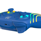 Turtle Beach - Manette de gaming RGB sans fil Afterglow Wave pour Nintendo Switch 2 - Bleu-Deux boutons d'action rapide assignables à l'arrière