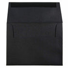 JAM Paper - Enveloppes d'invitation A6 - 4,75 x 6,5 - lin noir - Paquet de 50-Ces enveloppes sont parfaites pour envoyer des invitations, des cartes de voeux, des RSVP, des cartes de remerciement, des cadeaux d'anniversaire, des remises de diplômes, des vacances et plus encore