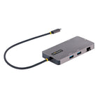 Startech - Adaptateur multiport USB-C - Vidéo HDMI double - 4K 60Hz - 2Pt 5Gbps hub USB-A - Passe de puissance 100W-Vidéo double haute performance : prend en charge la vidéo non compressée dual-hdmi 2.0b jusqu’à 4k 60hz via mst (la performance vidéo dépend du gpu de l’ordinateur hôte, dp 1.4 avec demande dsc pour double 4k 60hz). prend en charge les formats d’image ultralarges 21:9 et les résolutions plus basses comme le 1080p