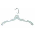 Eddie's Hang-Up Display - Cintre supérieur lourd - 17 po - transparent - Paquet de 100-Cintre supérieur de 17"