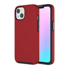 AXS - PROTech coque anti-choc avec bordures surelevees et une durabilite militaire pour Apple iPhone 13 mini, Rouge-Resistant aux chocs