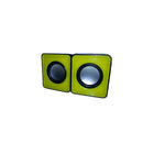 MMNOX ? haut-parleurs USB pour portatif 324Y, jaune (SP-MX-HM324Y)-Connectivité USB