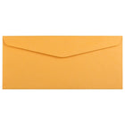 JAM Paper Enveloppes format livret à rabat commercial gommé, 4 1/8 x 9 1/2 po, brun kraft, 1000 par paquet-Brun kraft manille
