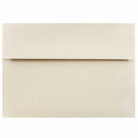 JAM Paper Enveloppes d'invitation pour passeport A7 - 5,25 x 7,25 po - Brun grès recyclé - Paquet de 50 (41403I)-Couleur: Grès