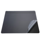 Artistic - Sous-main Krystal-Lift Viel - 19 po L x 24 po l - Noir/Transparent-Sous-main à deux couches en plastique durable doté d'une couche supérieure transparente non éblouissante et d'une couche inférieure noire avec support en mousse