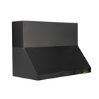 KUCHT KRH483A-C 48 po Hotte murale - 1200 CFM - Gemstone-Cette puissante hotte de style professionnel assurera une ventilation adéquate de votre cuisinière Kucht de style professionnel à haute puissance BTU tout en fonctionnant silencieusement et proposant 3 niveaux de vitesse.