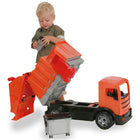 KSM - LENA Toys Puissant camion à ordures géants-Notre camion à ordures de taille jumbo est fabriqué à partir de polyéthylène de la plus haute qualité pour assurer une sécurité optimale et peut supporter 220 lb de poids corporel
