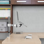 ShoppingAll - Support de bureau entièrement réglable pour ordinateur portable - Blanc-7