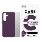 PanzerGlass - CARE Flagship Violet QI Compatible Samsung Galaxy S25 -Design mince et prise en main agréable
