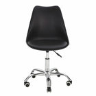 Simply Office Chair - Noir-Matériau rembourré en PU noir