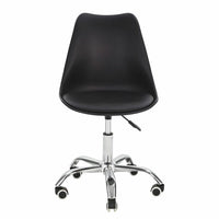 Simply Office Chair - Noir-Matériau rembourré en PU noir