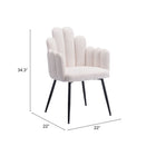 Zuo - Noosa Chaise de salle à manger - Ivoire - Ensemble de 2-6