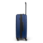 Swiss Mobility - Ensemble de 3 valise rigide ABS - Bleu-Roues pivotantes simples à 360 degrés pour un roulement sans effort, doux et silencieux