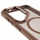 Blu Element - Chromatic Kick avec étui aimants pour Samsung Galaxy S26+, Marron-Boutons en aluminium ultra-réactifs