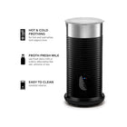 Keurig  - Cafetière une tasse à la fois et mousseur K-Café  Barista Bar​-Infusion sur glace : Infuse en commençant par une chaleur plus élevée pour aider à extraire la pleine saveur, et passe ensuite une température moins élevée pour réduire la fonte des glaçons