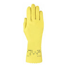 Ansell - AlphaTec 87-297 Gants de latex de caoutchouc naturel - tres grand - jaune - Paquet de 2-Objet général, latex