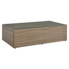 Modway - Convene Terrasse extérieure Table basse - Brown-Table basse extérieure sur patio