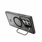 Blu Element - Coque Chromatic Kick Compatible MagSafe Galaxy S25 - Ultra Noire-Boutons ultra-réactifs