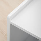 PawHut - Enclos pour bac à litière pour chat dissimulé avec intérieur spacieux - blanc-Couleur : Blanc 