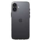 Spigen - Crystal Flex pour iPhone 16 - Cristal Clair-La protection fine et transparente reste pratique pour les poches et l’adhérence