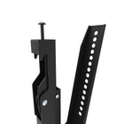 Kanto - Support mural inclinable et extensible pour téléviseur - Noir-S'étend jusqu'à 6 po (15,2 cm) du mur pour faciliter l'accès aux câbles