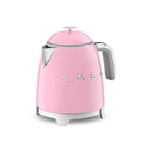 SMEG - Bouilloire électrique mini de 3 tasses au style rétro 50S - Rose-Arrêt automatique de la bouilloire lorsque la température atteint 100°C / 212°F