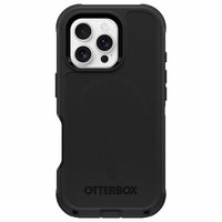 OtterBox - Coque Defender Pro avec MagSafe pour iPhone 16 Pro - Noire-Ouverture de précision pour une interaction facile avec la caméra