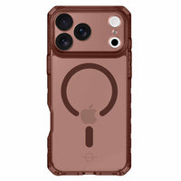 Itskins - Étui Hybrid_R Vapor MagSafe pour iPhone 17 Pro - Moka-Les bords surélevés protègent votre écran et votre appareil photo
